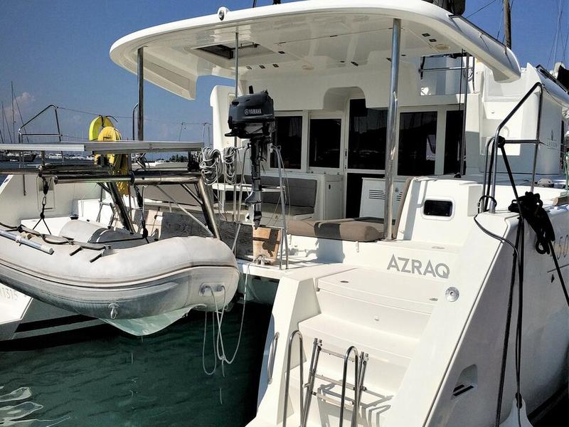 Book yachts online - catamaran - Lagoon 450 F - AZRAQ - rent