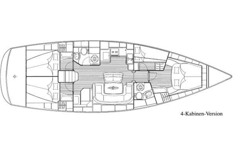 Book yachts online - False - Bavaria 46 Cruiser (4Cab) - 2Bisi - rent