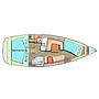 Book yachts online - sailboat - Elan 384 Impression - Alex - rent