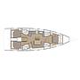 Book yachts online - sailboat - Oceanis 46.1 - MY COURSE - rent