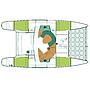 Book yachts online - catamaran - Athena 38 - Sail Ankaa - rent