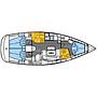 Book yachts online - sailboat - Bavaria 39 Cruiser - Anuschka - rent