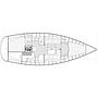 Book yachts online - sailboat - Bavaria 38 Cruiser/2cbs - EC- 381-08-G - rent