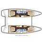 Book yachts online - catamaran - Lagoon 42 A/C & GEN. - SALTY PEARL - rent