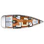 Book yachts online - sailboat - Sun Odyssey 42i - Sea Kiss - rent