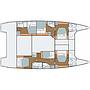 Book yachts online - catamaran - Saba 50 - Lima II - rent