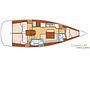 Book yachts online - sailboat - Oceanis 40 - Penelope - rent