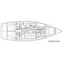 Book yachts online - sailboat - Bavaria 46 Cruiser - Eros - rent