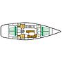 Book yachts online - sailboat - Oceanis 461 - Alboran XII Pampero (Majorca) - rent