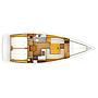 Book yachts online - sailboat - Sun Odyssey 389 - SO389-1 - rent