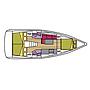 Book yachts online - sailboat - Oceanis 38.1 - Denebola I - rent