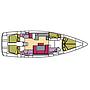 Book yachts online - sailboat - Bavaria Cruiser 51 - Miaplacidus (WM, Inverter) - rent