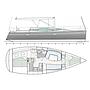 Book yachts online - sailboat - Wind 34 - Ilha das Infinity - rent