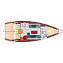 Book yachts online - sailboat - Bavaria 37 Cruiser - JANA - rent