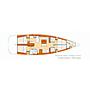 Book yachts online - sailboat - Oceanis 54 - Capt John - rent