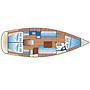 Book yachts online - sailboat - Bavaria Cruiser 37 - Las Cevenas - rent
