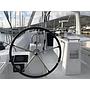 Book yachts online - sailboat - Oceanis 38.1 - Baby Dory AC shore power underwater light blue hull - rent