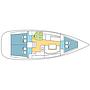 Book yachts online - sailboat - Sun Odyssey 389 - Pitta - rent