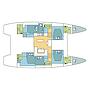 Book yachts online - catamaran - Lagoon 52 - Mercurey - rent
