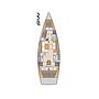 Book yachts online - sailboat - Salona 44 - Elva - rent