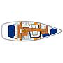 Book yachts online - sailboat - Sun Odyssey 43DS - Nikolaos - rent