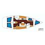Book yachts online - sailboat - Beneteau Cyclades 43.4 - NIAGARA - rent