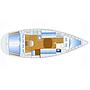 Book yachts online - sailboat - Bavaria 37 Cruiser - Iro - rent