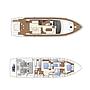 Book yachts online - motorboat - Ferretti 681 - DOMINIQUE - rent