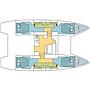 Book yachts online - catamaran - Lagoon 46 - PINSON - rent