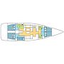 Book yachts online - sailboat - Dufour 520 Grand Large - BIANCO_DB - rent