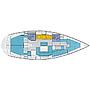 Book yachts online - sailboat - Bavaria 41H - Captain Teo - rent
