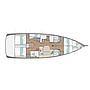 Book yachts online - sailboat - Sun Odyssey 490 6 cabins - THALEIA - rent