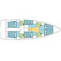 Book yachts online - sailboat - Sun Loft 47 - Amarie - rent