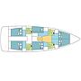 Book yachts online - sailboat - Sun Loft 47 - Cyclamen - rent