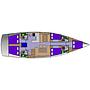 Book yachts online - sailboat - Kufner 54 - Ella I  - rent