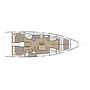Book yachts online - sailboat - Oceanis 46.1 - BAR-BAR (air condition, generator) - rent