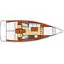 Book yachts online - sailboat - Oceanis 38.1 - Rania - rent