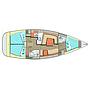 Book yachts online - sailboat - Elan 384 Impression - S/Y Artemis - rent