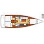 Book yachts online - sailboat - Oceanis 38.1 - Matilde - rent