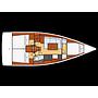 Book yachts online - sailboat - Beneteau Oceanis 38 - ADA - rent