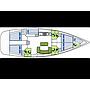 Book yachts online - sailboat - Cyclades 50.5 - PINTA - rent