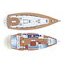 Book yachts online - sailboat - Bavaria 44 - Nina - rent