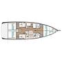 Book yachts online - sailboat - Sun Odyssey 490 "LUXE" - Mystic Kiss - rent