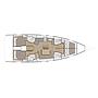Book yachts online - sailboat - Oceanis 46.1 - Daria&Engara - rent