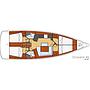 Book yachts online - sailboat - Oceanis 45 - DIANA - rent