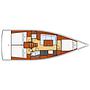 Book yachts online - sailboat - Oceanis 38 - HAPPY - rent