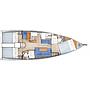 Book yachts online - sailboat - Sun Odyssey 410 - Blue Dot. - rent