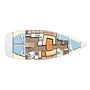 Book yachts online - sailboat - Elan 434 Impression - Alboran XXVI Piñacolada (Las Galletas) - rent
