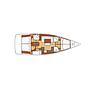 Book yachts online - sailboat - Oceanis 48 - Cheeky Lady - rent