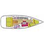 Book yachts online - sailboat - Oceanis 46 - Meissa - rent